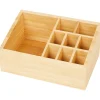 Merk Woonaccessoires^Bamboe Make-Up Organizer