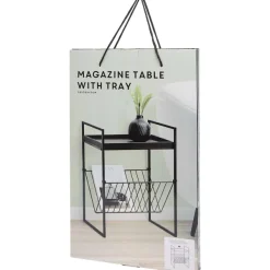 Merk Woonaccessoires^Bijzettafel Met Tijdschriftenrek