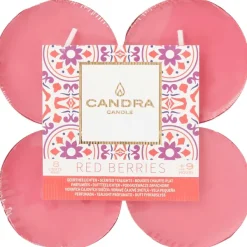 Candra Kaarsen^Maxi-Geurtheelichten Red Berries