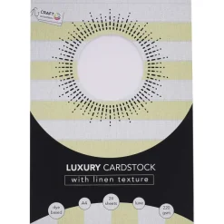 Office Essentials Kaarten^Craft Sensations Linnen Hobbykarton