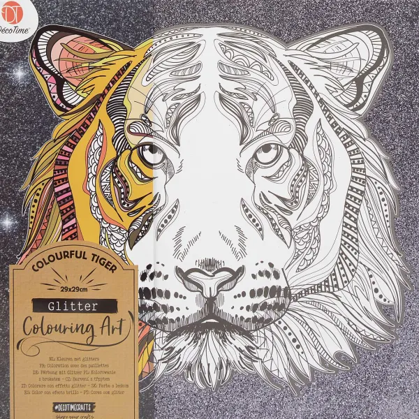 Disney Knutselen^D Cotime Kleur Je Eigen Glitter-Canvas