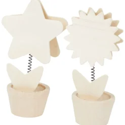 Disney Knutselen^Hobby Flora Houten Bloemenknijpers