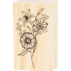 Office Essentials Kaarten^Houten Stempel