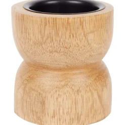 Merk Kaarsenhouders^Houten Theelichthouder