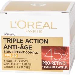 L'Oréal Lichaamsverzorging^L'Or Al Triple Action Anti Age Dagcr Me 45+
