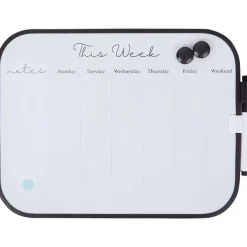 Merk Agenda & Kalenders^Magnetisch Weekplanner-Whiteboard