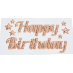 Disney Knutselen^Party Universe Happy Birthday Ballon-Raamsticker