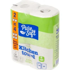 Pure Soft Schoonmaakartikelen^Keukenpapier