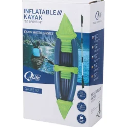 Dunlop Sportartikelen^Q4Life X2 Opblaasbare Kajak
