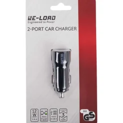 Re-load Powerbanks & Opladers^Autolader 2-Poorts Usb-A