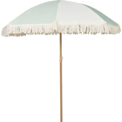 Merk Zonwering^Retro Strandparasol Met Franjes