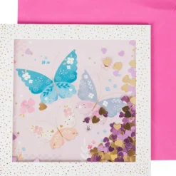 Office Essentials Kaarten^Wenskaart Met Confetti